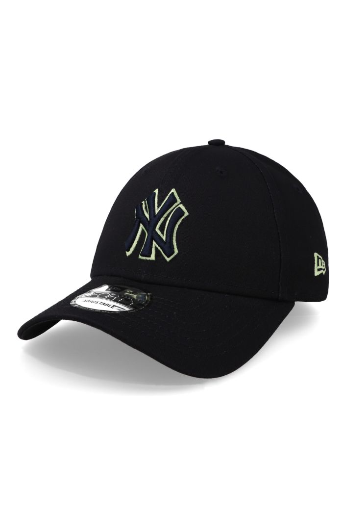 Gorra New Era 9 Forty MLB Yankees Negro/Azul Unitalla