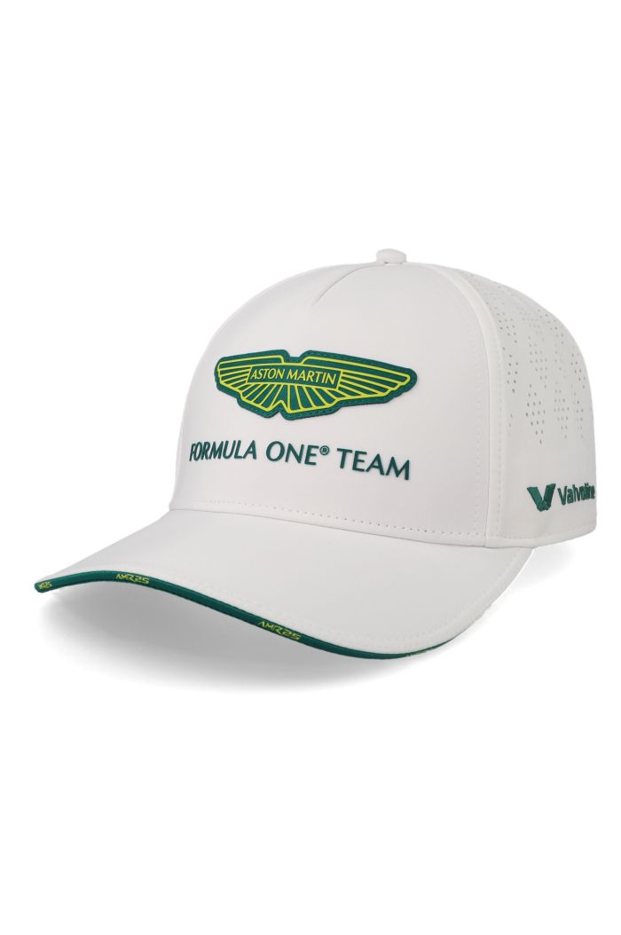 Gorra Aston Martin F1 AMF1 RP Team Blanco Unitalla