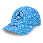 Gorra Mercedes Benz 23 George Russell No Diving Azul Cielo U