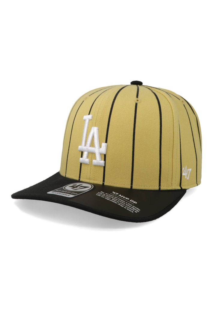 Gorra '47 MLB Dodgers Pinstripe 47 MVP Dorado Unitalla