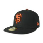 Gorra New Era 59 Fifty MLB Giants Ac Perf Negro Cerrada