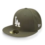 Gorra New Era 59 Fifty MLB Dodgers Basic Azul/Blanco Cerrado