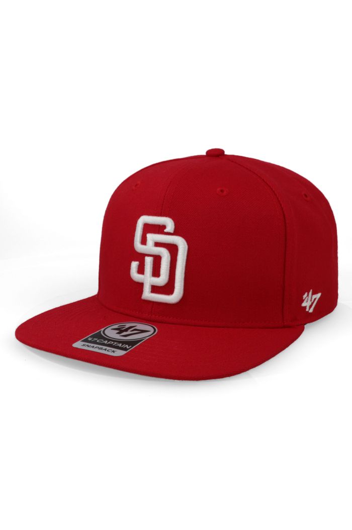 Gorra '47 MLB Padres No Shot Captain Rojo Unitalla