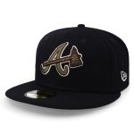 Gorra New Era 59 Fifty MLB Braves Botanical 15053 Negro