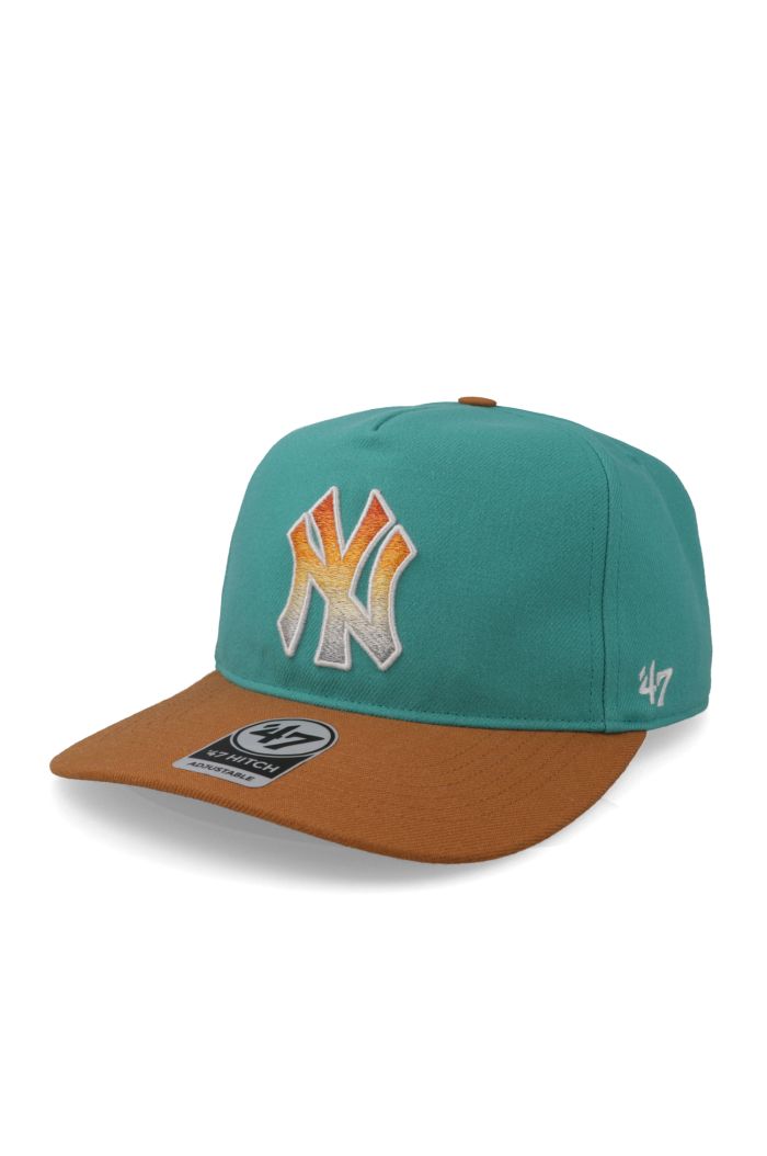 Gorra '47 MLB Yankees World Rattle Teal Azul Unitalla