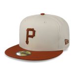 Gorra New Era 59 Fifty MLB Pirates White Crown Cerrada