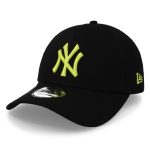 Gorra New Era 9 Forty MLB Yankees League Essential Negro