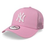 Gorra New Era 9 Forty MLB Yankees Trucker Rosa Claro Unitalla