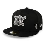 Gorra New Era 59 Fifty MLB Pirates 24 Chal Negro Cerrada