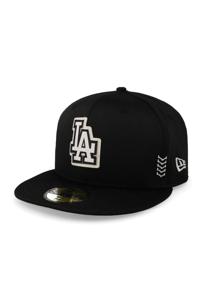Gorra New Era 59 Fifty MLB Dodgers 24 Chal Negro Cerrada