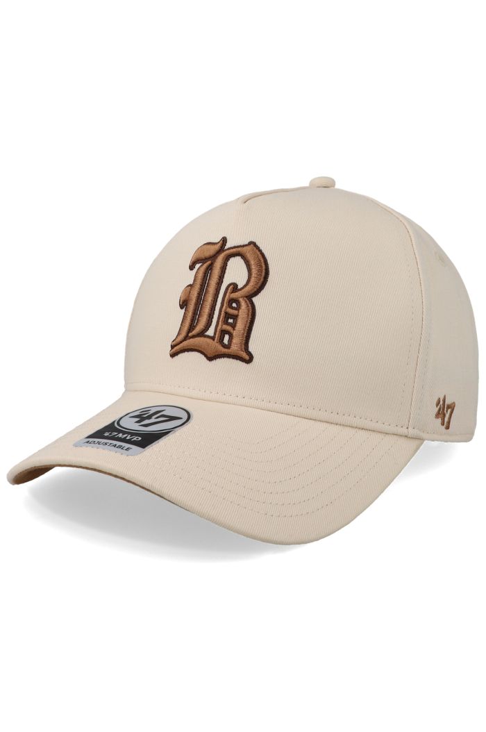 Gorra '47 MLB Red Sox Sure Shot Natural/Dorado Unitalla