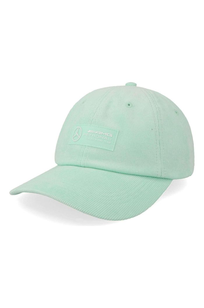 Gorra Mercedes Benz Mapf1 Fw Retro Cord Menta Unitalla
