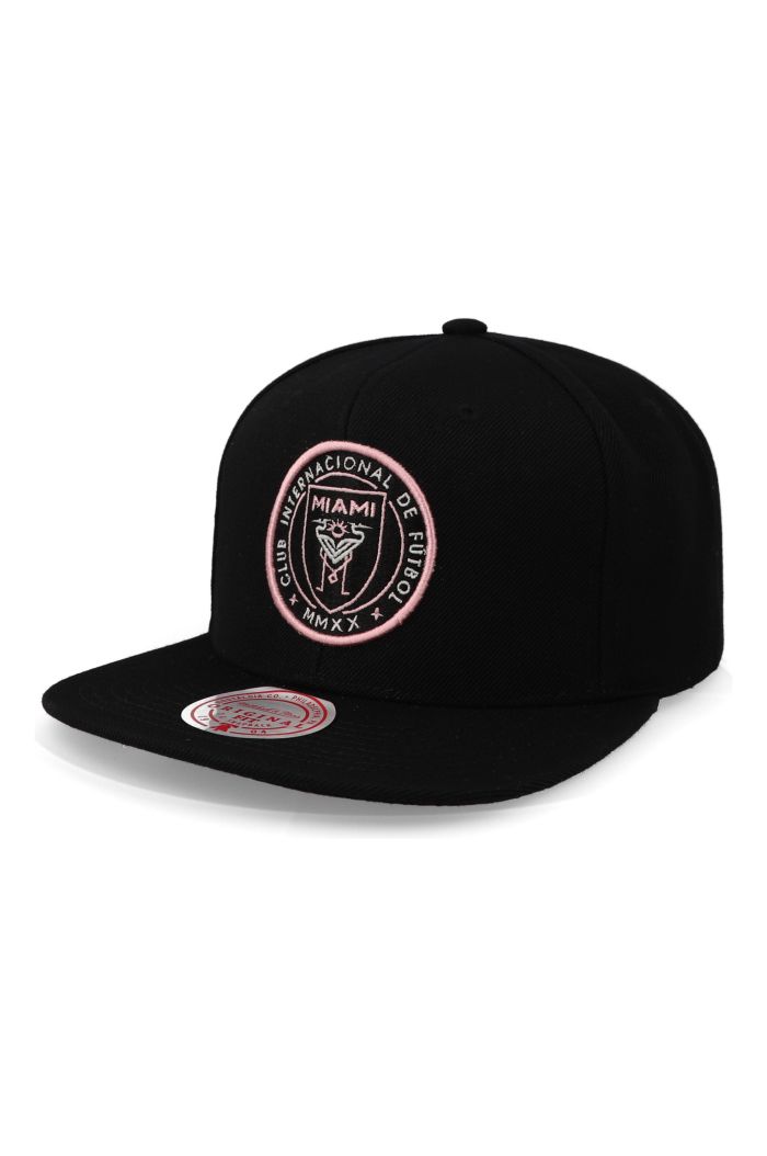 Gorra Mitchell & Ness MLS Inter Miami Primary Logo Snk Negro
