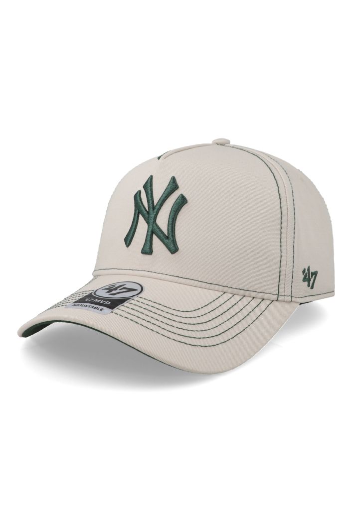 Gorra '47 MLB Yankees Contrast Stitch Hueso Unitalla