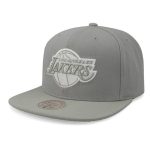 Gorra Mitchell and Ness NBA Lakers Evergreen Gris Unitalla