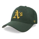 Gorra '47 MLB Athletics Ultrasuede Verde Oscuro Unitalla