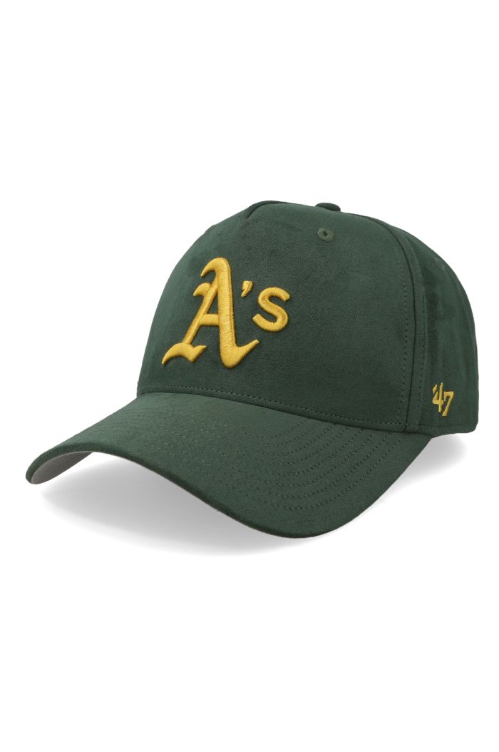 Gorra '47 MLB Athletics Ultrasuede Verde Oscuro Unitalla