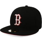 Gorra New Era 59 Fifty MLB Red Sox Negro ASG '99 Cerrado