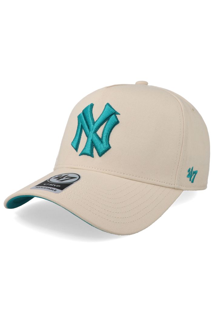 Gorra '47 MLB Yankees Sure Shot Natural/Azul Unitalla