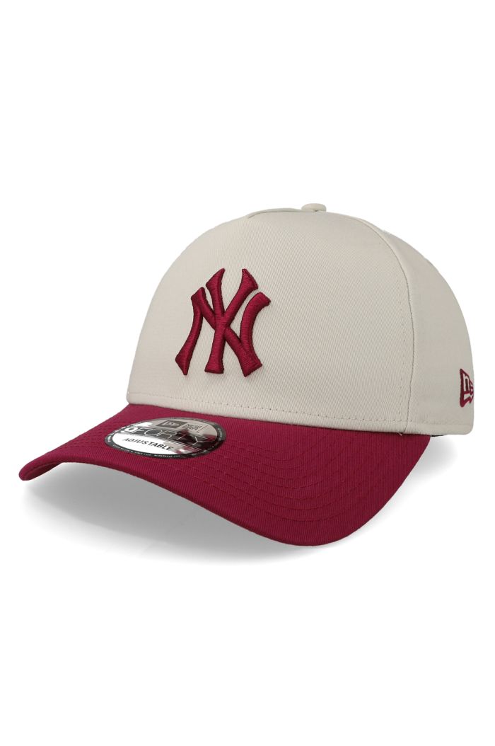 Gorra New Era 9 Forty MLB Yankees World Series Marfil/Rosa Unitalla