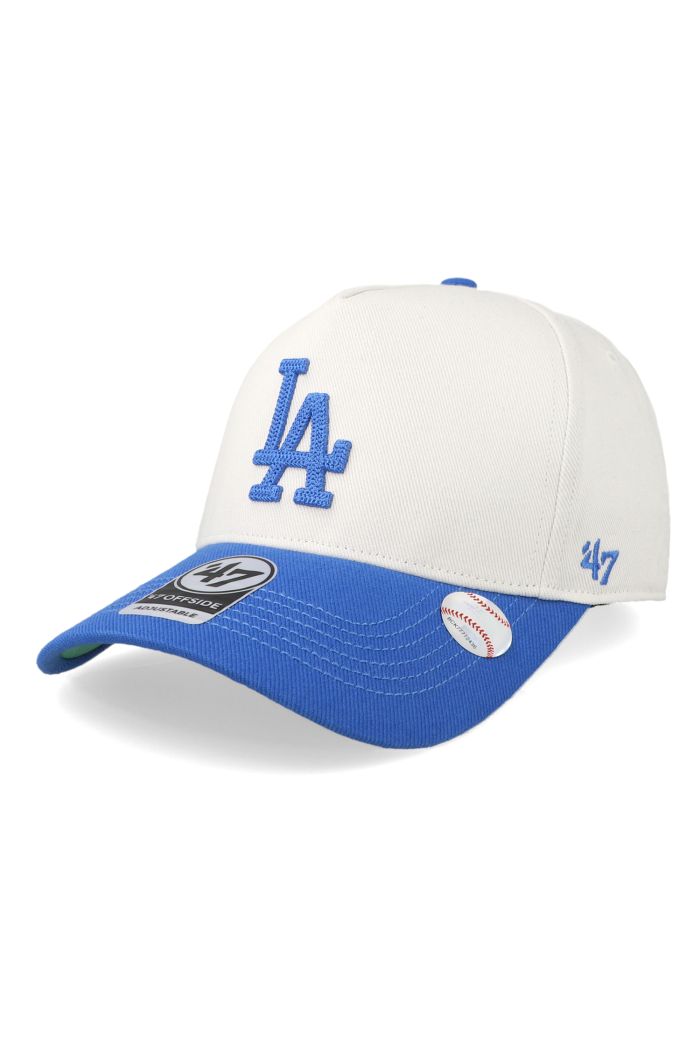 Gorra '47 MLB Dodgers Heavy Twill Hero Blanco Unitalla