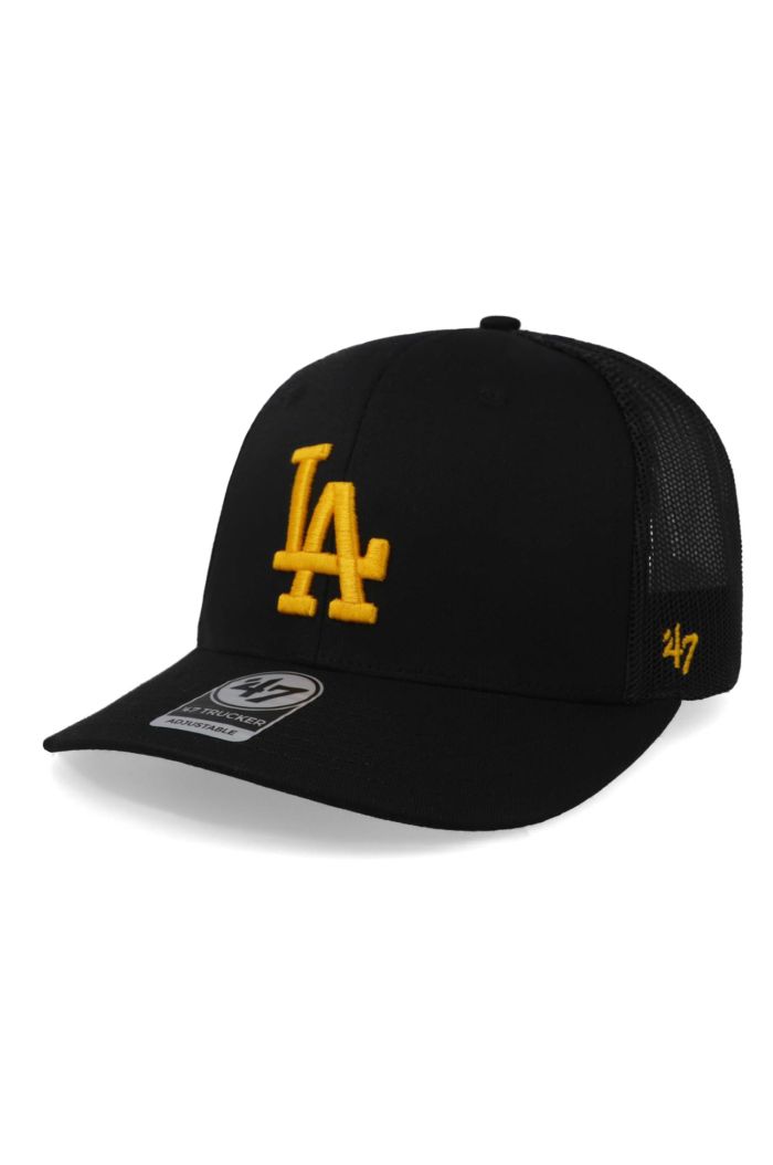 Gorra '47 MLB Dodgers Trucker Side Embroidery Negro Unitalla
