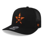 Gorra '47 MLB Astros Trucker Side Embroidery Negro Unitalla