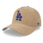 Gorra '47 MLB Dodgers Ultrasuede Caqui Unitalla