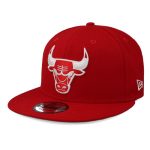 Gorra New Era 9 Fifty NBA Bulls Scarlet White Unitalla