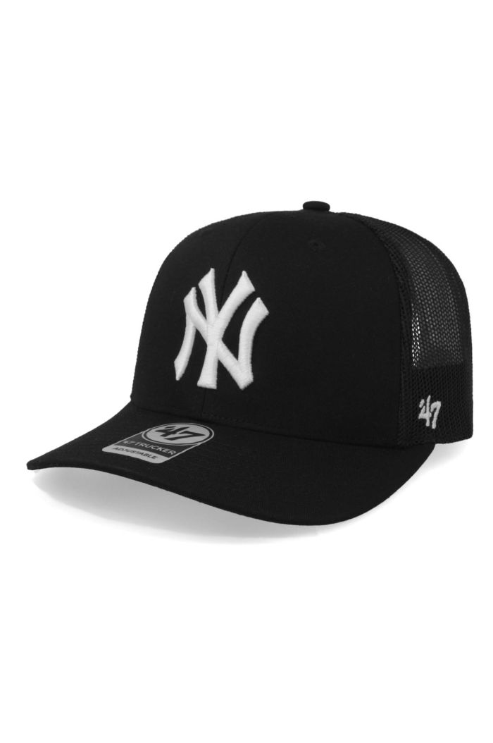Gorra '47 MLB Yankees Trucker Side Embroidery Negro Unitalla