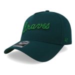 Gorra '47 MLB Braves Sure Shot Two Tone MVP Verde Unitalla