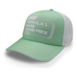 Gorra Formula 1 Trucker Miami Verde Pastel Unitalla