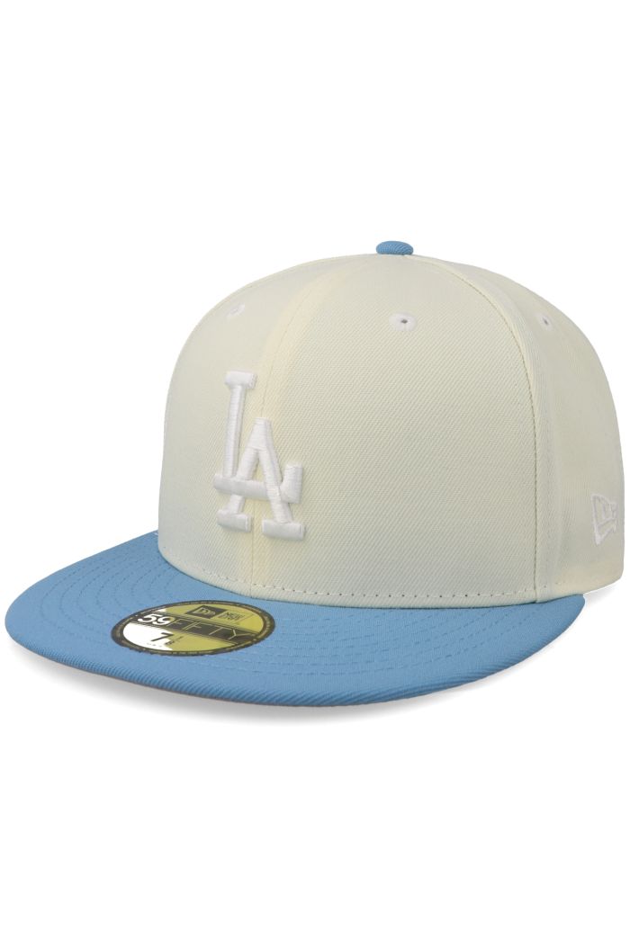 Gorra New Era 59 Fifty MLB Dodgers Cromo Cielo Cerrado