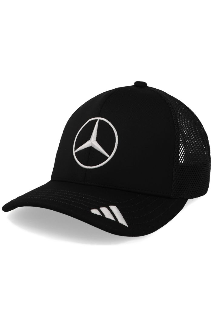 Gorra Mercedes 25 F1 Star Trucker Negro Unitalla