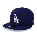 Gorra New Era 59 Fifty MLB Dodgers Game Azul Cerrada