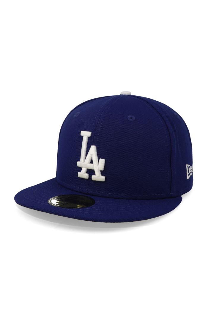 Gorra New Era 59 Fifty MLB Dodgers Game Azul Cerrada