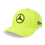 Gorra Mercedes Lewis Hamilton Col Driver Amarillo Neon Uni