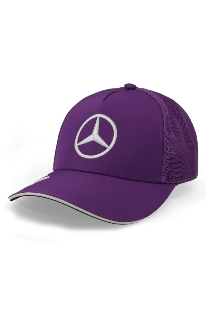 Gorra Mercedes Amg Rp Lh Morado Unitalla