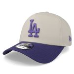Gorra New Era 9 Forty MLB Dodgers World Series Marfil/Morado Unitalla