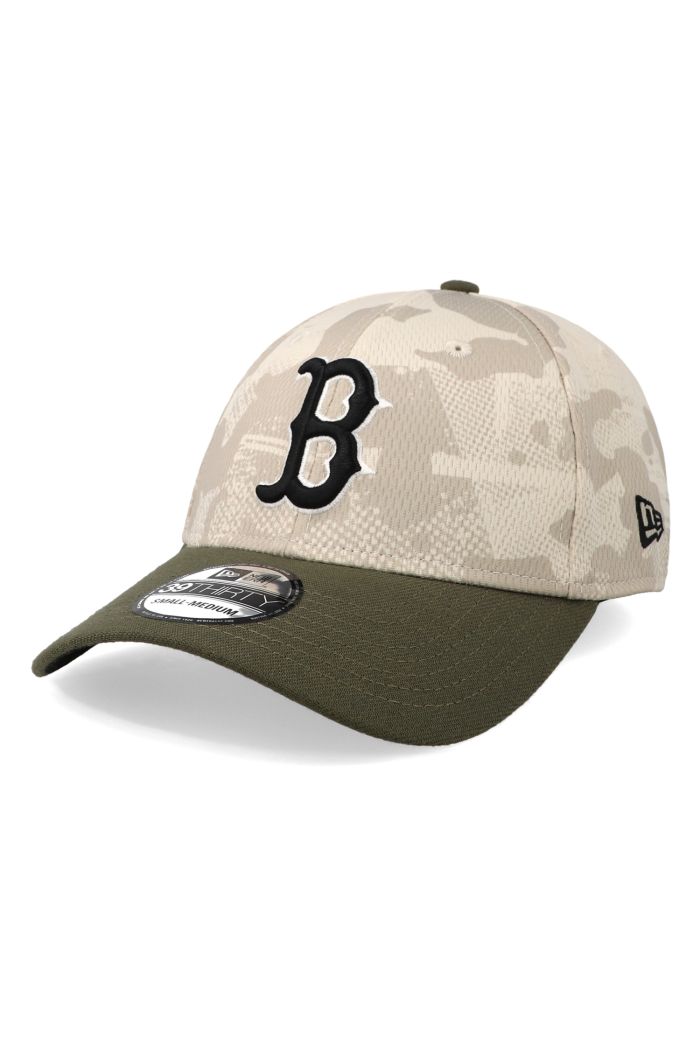 Gorra New Era 39 Thirty MLB Red Sox AFD Camuflaje Cerrada