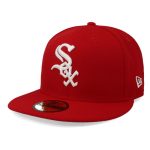 Gorra New Era 59 Fifty MLB White Sox Basic Rojo/Blanco