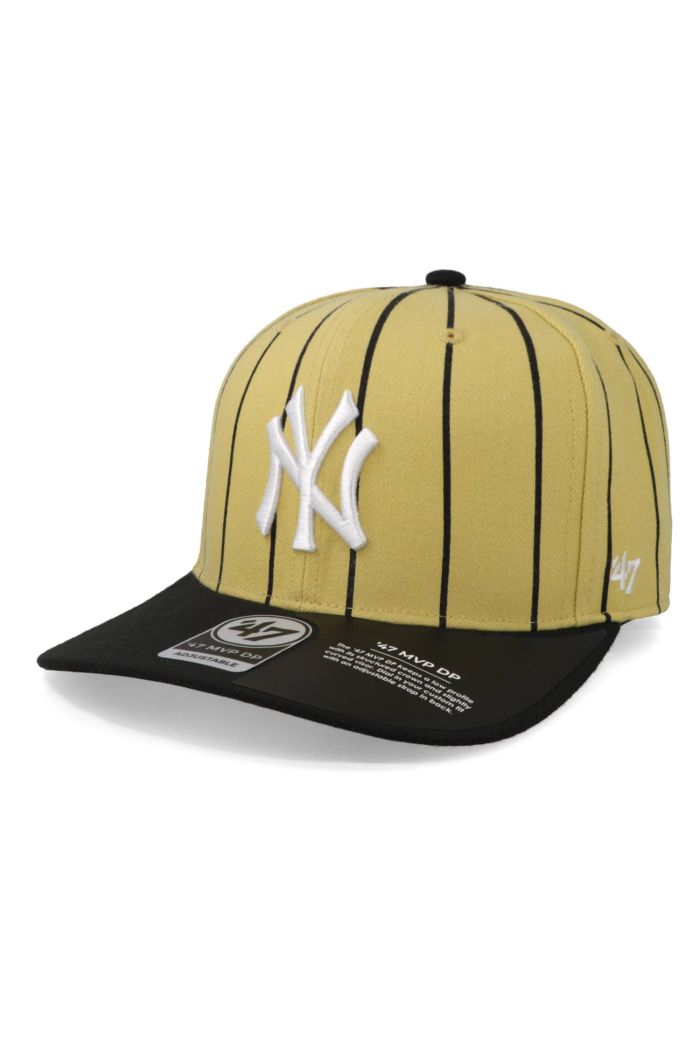 Gorra '47 MLB Yankees Pinstripe 47 MVP Dorado Unitalla