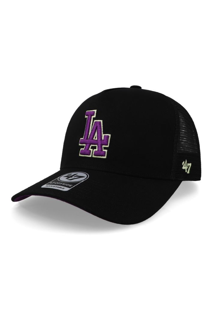 Gorra '47 MLB Dodgers Ballpark Mesh Negro/Morado Unitalla