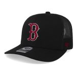 Gorra '47 MLB Red Sox Trucker Side Embroidery Negro Unitalla