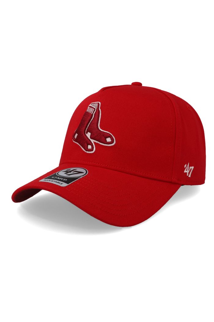 Gorra '47 MLB Red Sox MVP DT Rojo/Blanco Unitalla